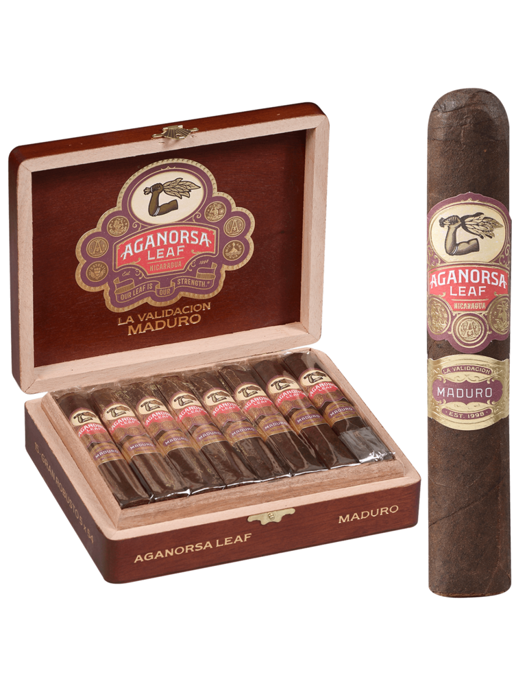 Aganorsa Leaf La Validacion Maduro Gran Robusto - Box 15