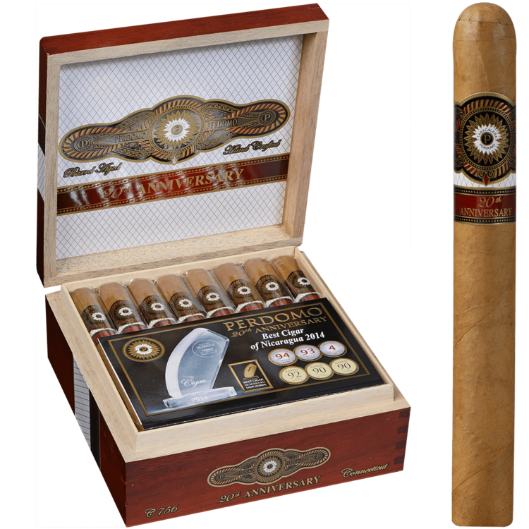 Perdomo 20th Anniversary Perdomo 20th Ann. Connecticut Churchill - Box 24