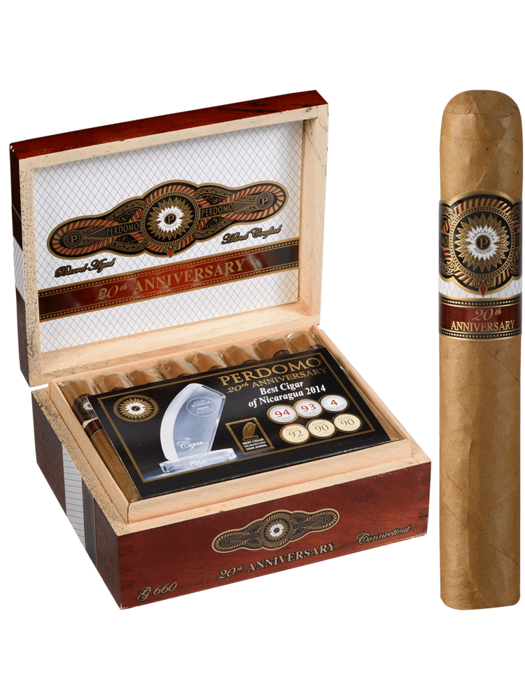 Perdomo 20th Anniversary Perdomo 20th Ann. Connecticut Gordo - Box 24