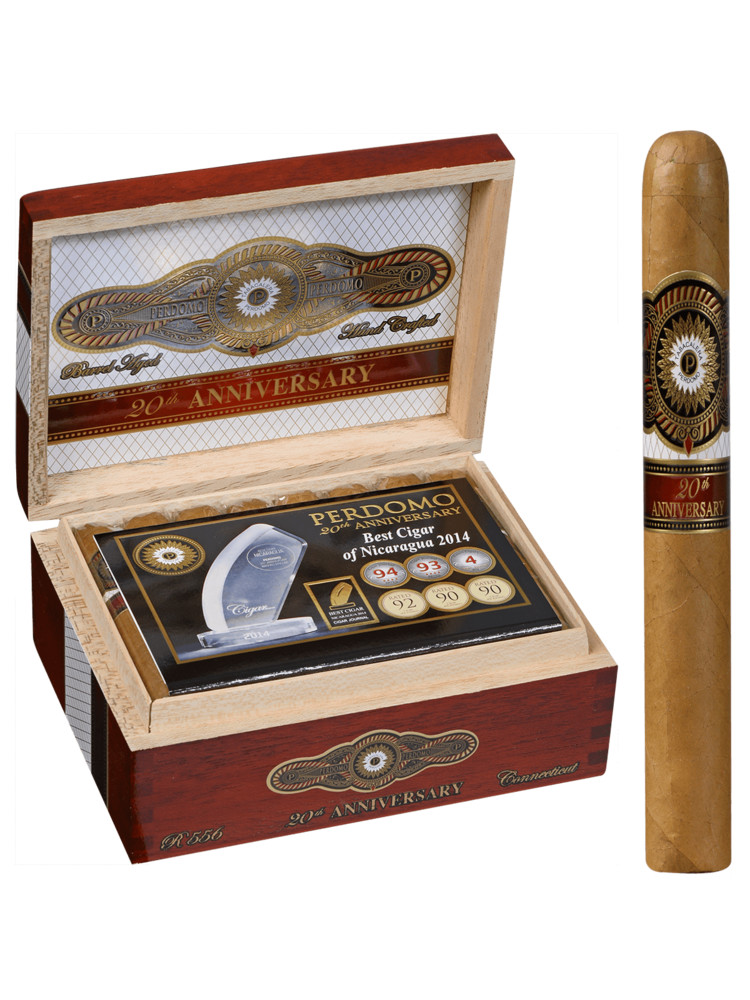 Perdomo 20th Anniversary Perdomo 20th Ann. Connecticut Robusto - Box 24