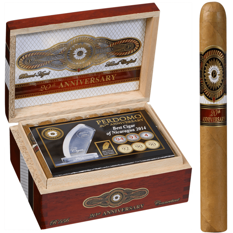 Perdomo 20th Anniversary Perdomo 20th Ann. Connecticut Robusto - Box 24