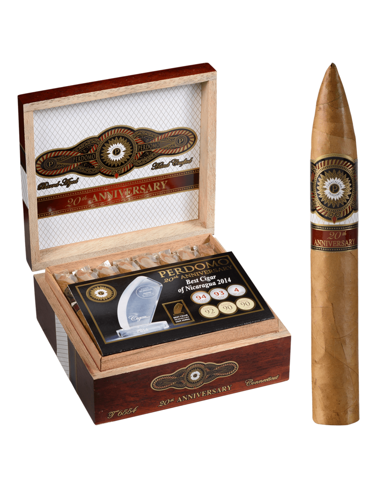 Perdomo 20th Anniversary Perdomo 20th Ann. Connecticut Torpedo - Box 24