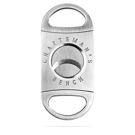 Craftsman's Bench Craftman's Bench - Premium Metal Cigar Cutter - Chrome