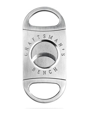 Craftsman's Bench Craftman's Bench - Premium Metal Cigar Cutter - Chrome