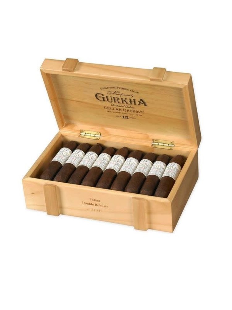 Gurkha Cigars Gurkha Cellar Reserve 15 YR - Solara - Box 20