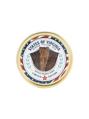 Sutliff Pipe Tobaccos Sutliff Private Stock States of Virginia Limited Edition Pipe Tobacco Tin 1.5 oz.