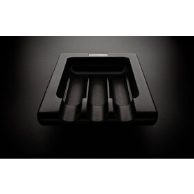 Prometheus Accessories Prometheus Metal 3 Cigar Ashtray - Black