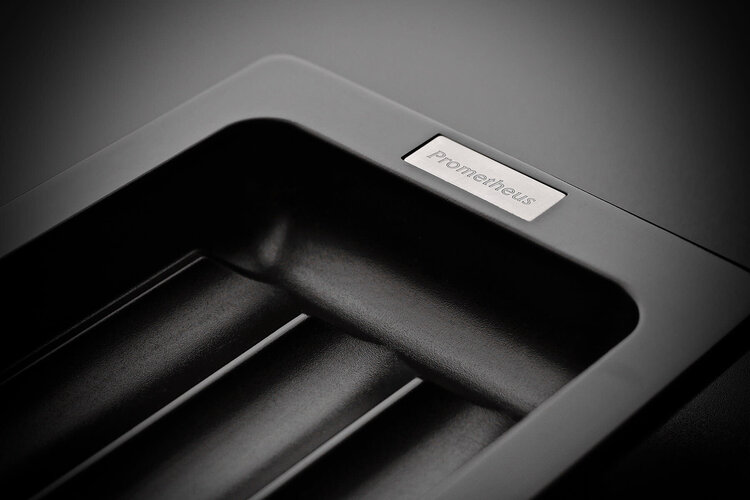 Prometheus Accessories Prometheus Metal 3 Cigar Ashtray - Black