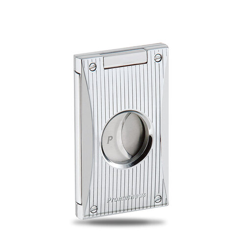 Prometheus Accessories Prometheus Cutter H - Chrome Vertical Lines Prometheus Accessories Prometheus Cutter H - Chrome Vertical Lines