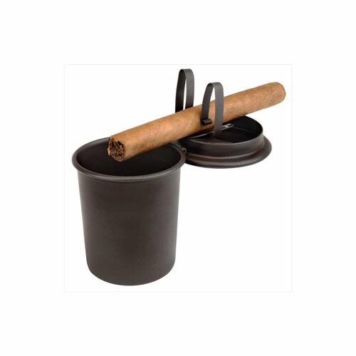 Stinky Ashtrays Stinky 1 Stirrup Car Ashtray - Brown Stinky Ashtrays Stinky 1 Stirrup Car Ashtray - Brown