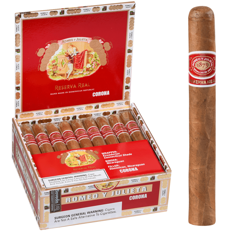Romeo y Julieta Reserva Real Romeo y Julieta Reserva Real Corona - Box 25
