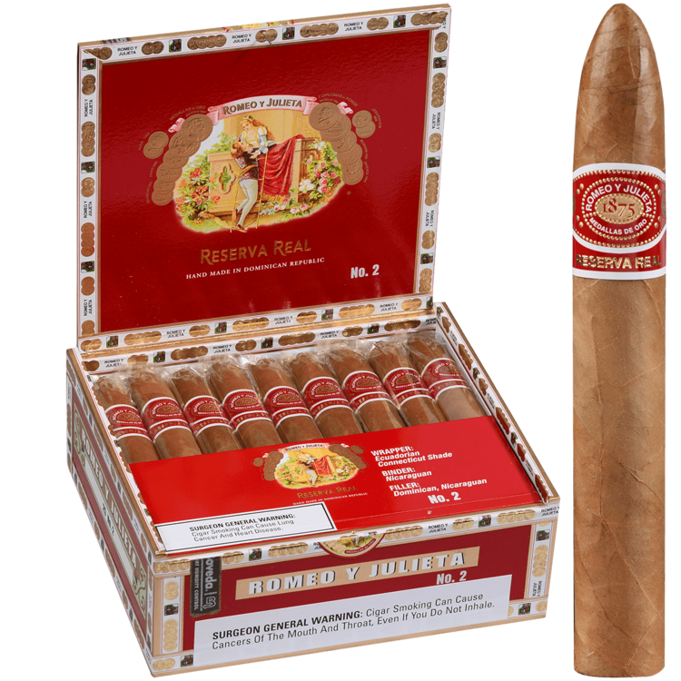 Romeo y Julieta Reserva Real Romeo y Julieta Reserva Real No. 2 - Box 25