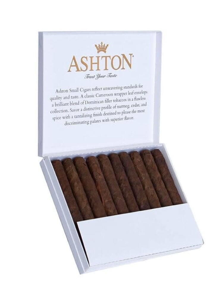 Ashton Small Cigars Ashton Senoritas Cameroon- 10/10pk