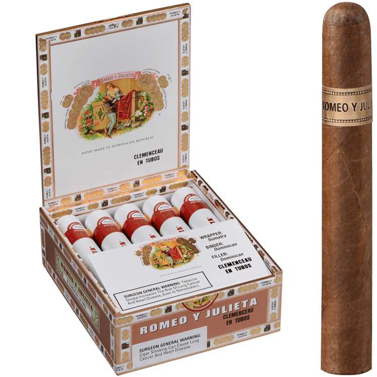 Romeo y Julieta 1875 Romeo y Julieta 1875 Clemenceau En Tubo - single