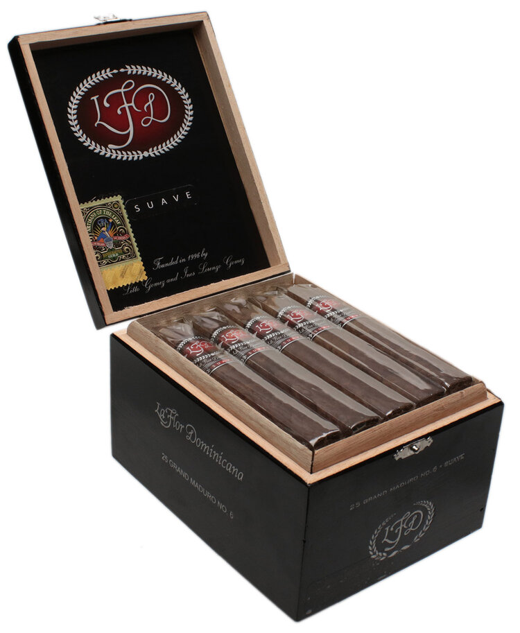 LFD Suave La Flor Dominicana Suave - Grand Maduro No. 6 - Box 20