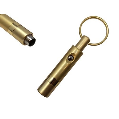 Prestige Imports Prestige Retractable Cigar Punch Cutter - Gold