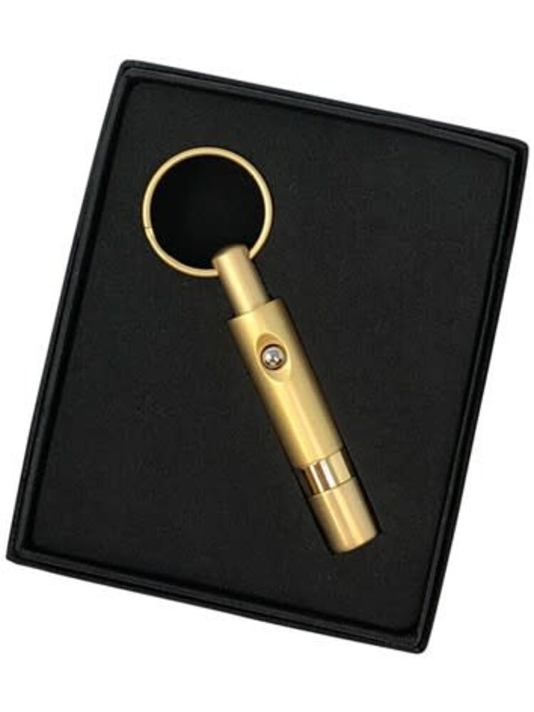 Prestige Imports Prestige Retractable Cigar Punch Cutter - Gold