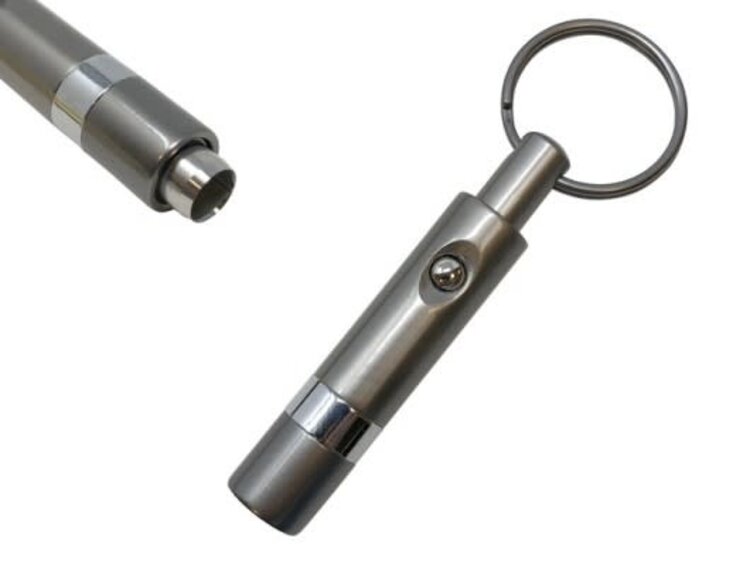 Prestige Imports Prestige Retractable Cigar Punch Cutter - Gunmetal