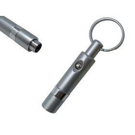 Prestige Imports Prestige Retractable Cigar Punch Cutter - Silver