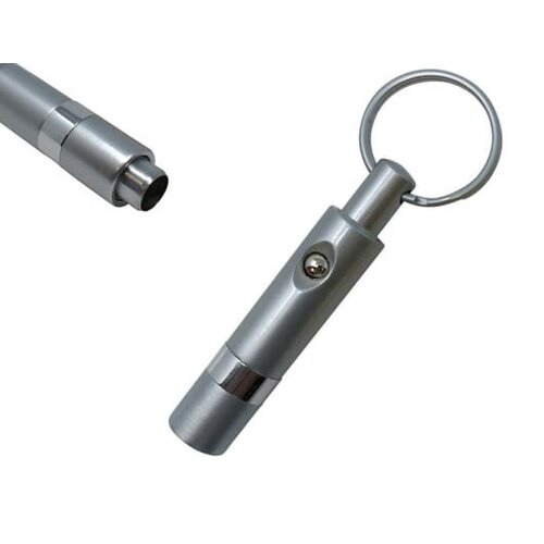 Prestige Imports Prestige Retractable Cigar Punch Cutter - Silver