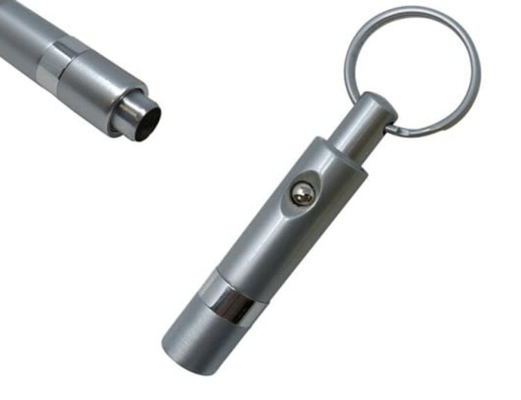 Prestige Imports Prestige Retractable Cigar Punch Cutter - Silver