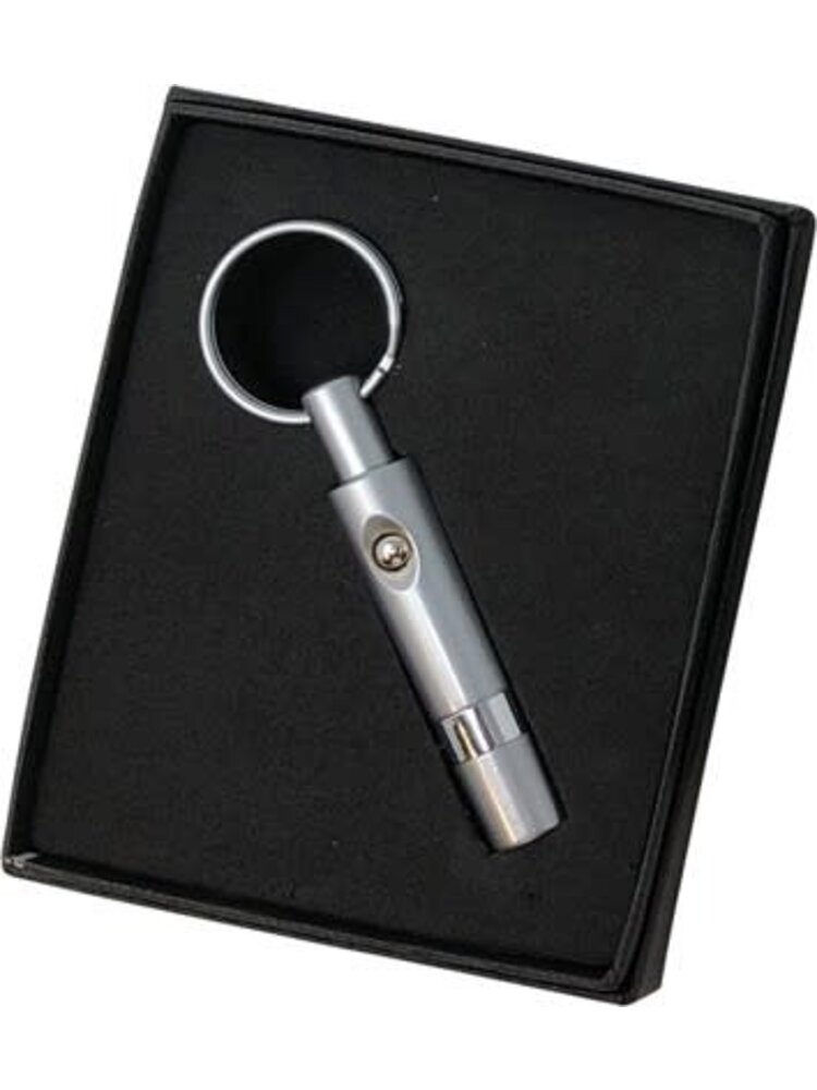 Prestige Imports Prestige Retractable Cigar Punch Cutter - Silver