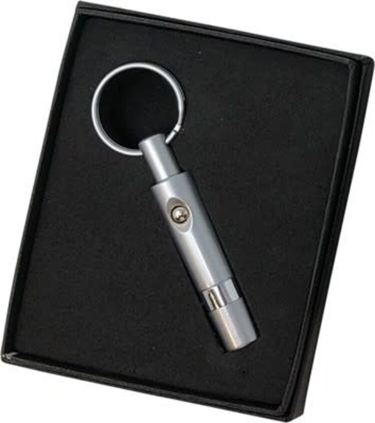 Prestige Imports Prestige Retractable Cigar Punch Cutter - Silver