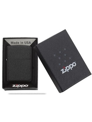 Zippo Zippo Lighter - Black Crackle