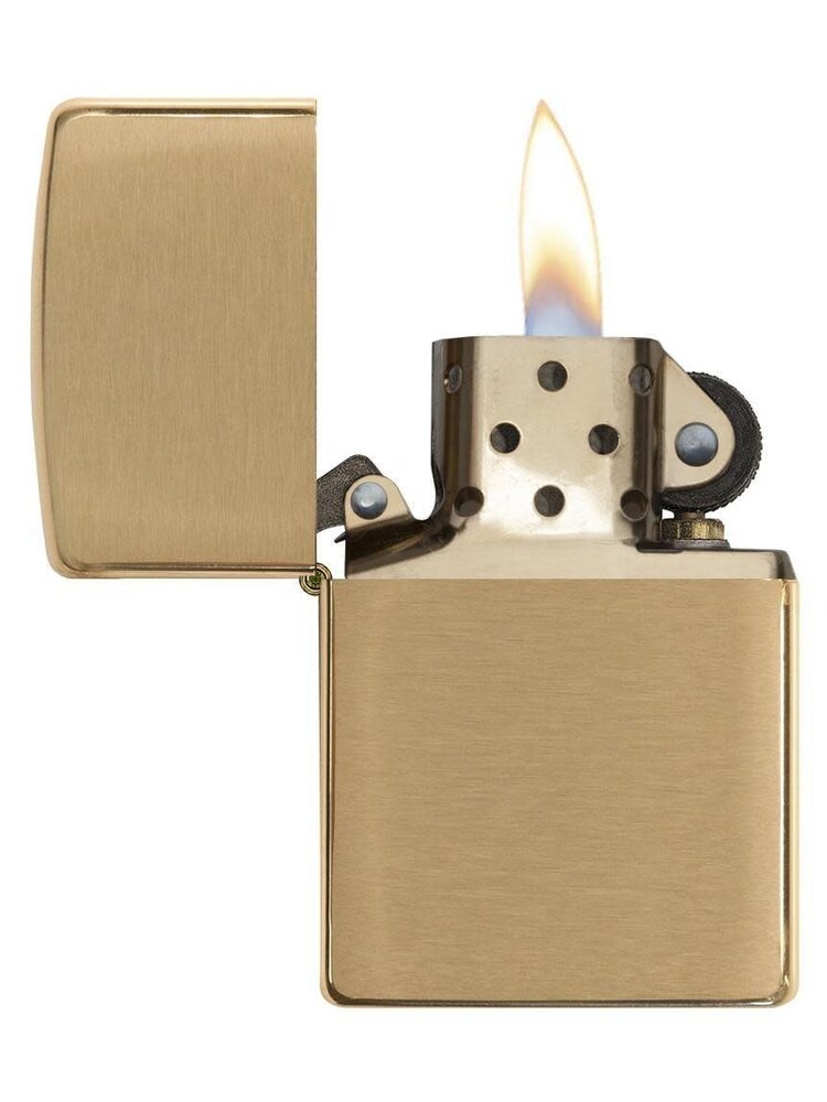 Zippo Zippo Lighter - Brushed Brass