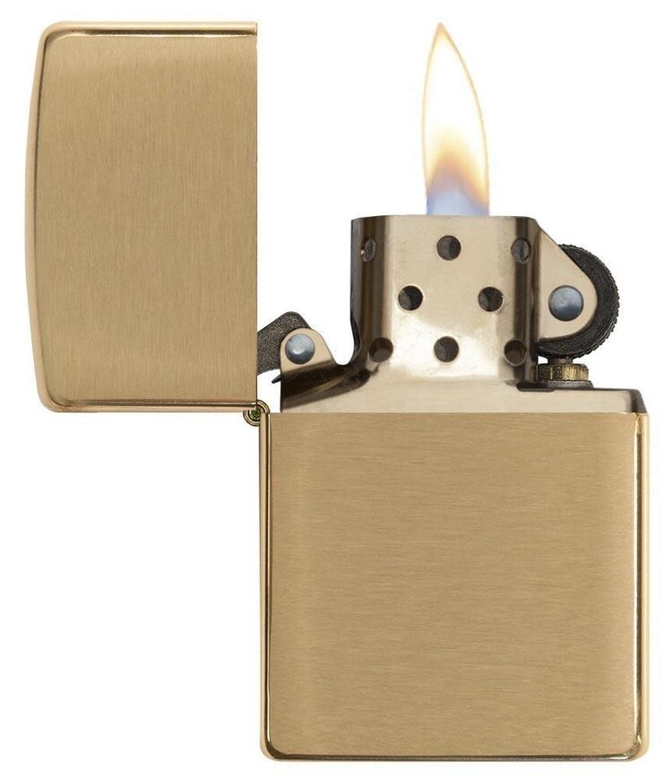 Zippo Zippo Lighter - Brushed Brass
