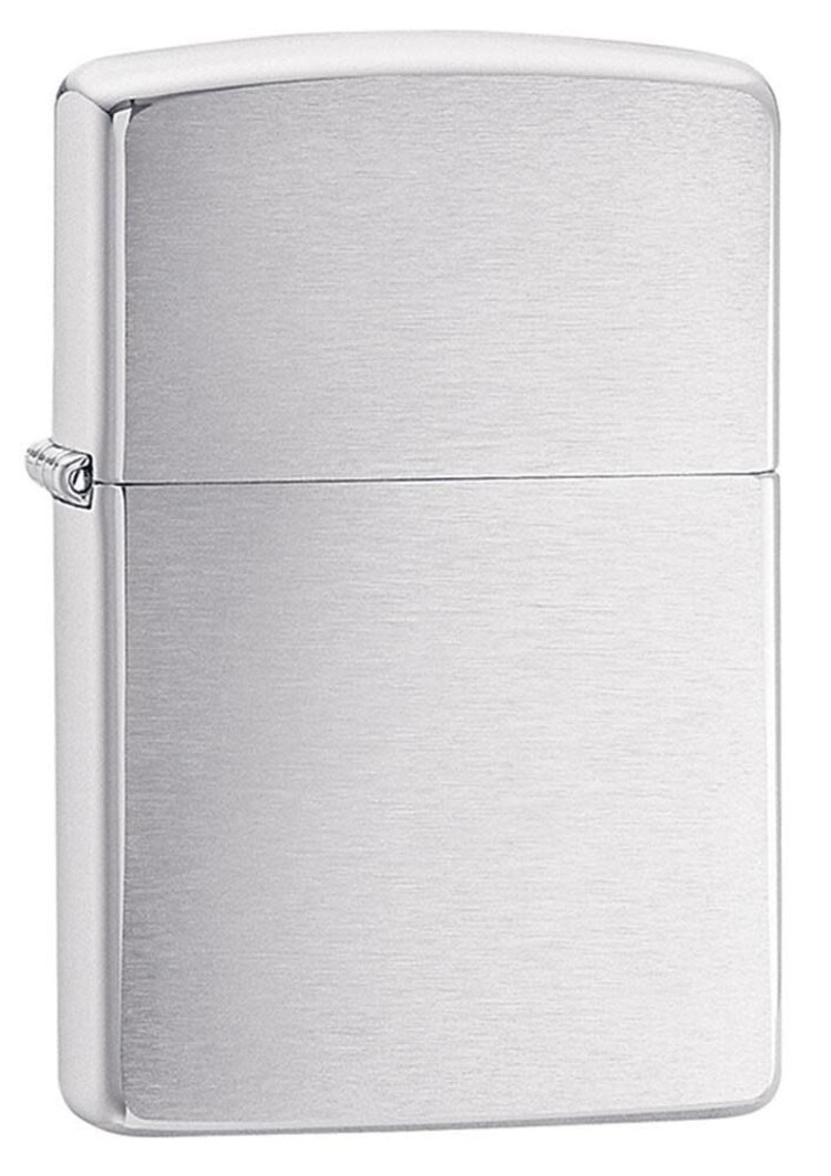 Zippo Zippo Lighter - Brushed Chrome