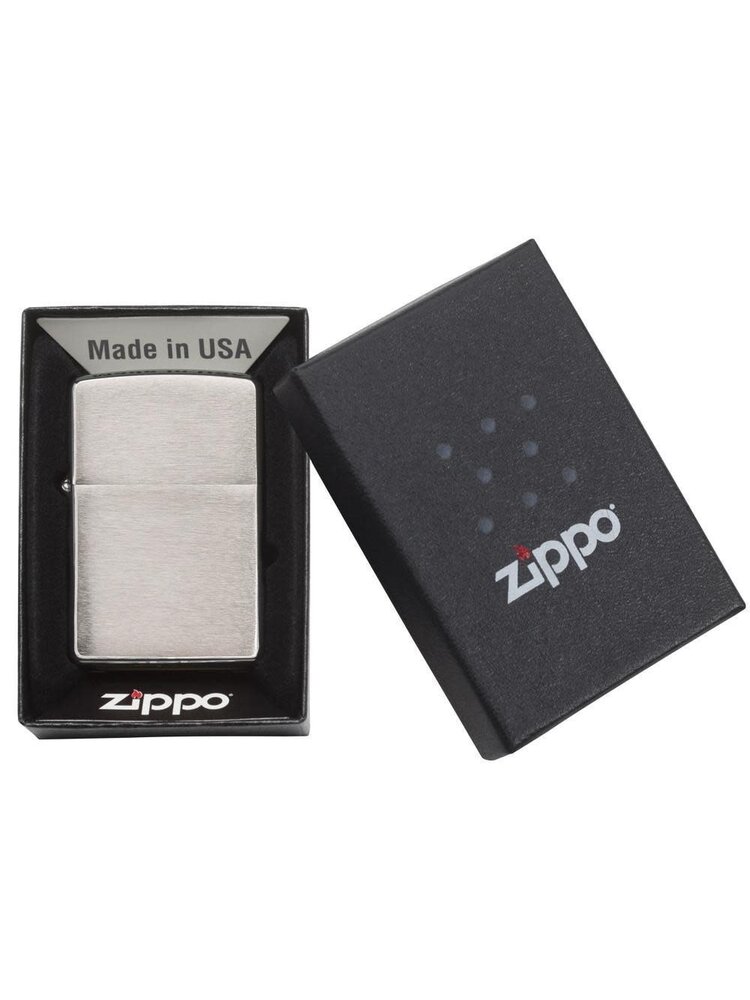 Zippo Zippo Lighter - Brushed Chrome