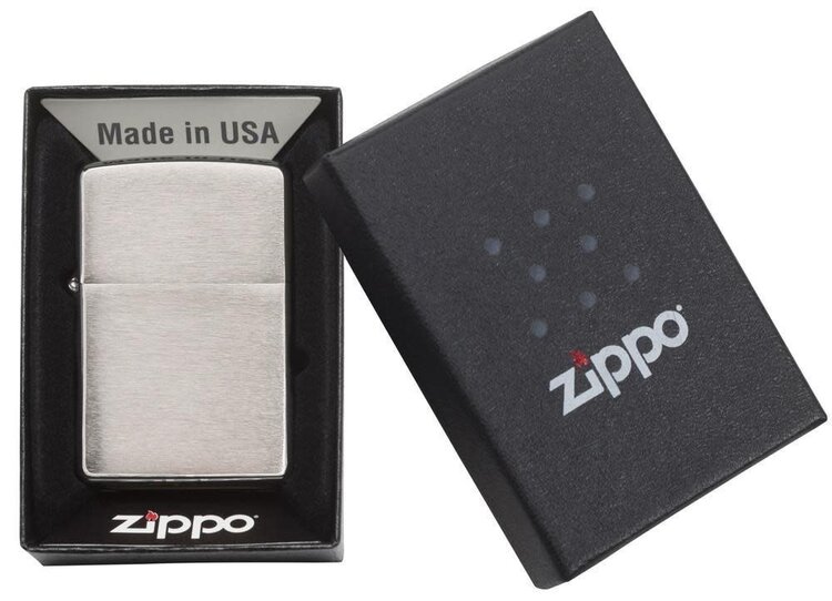 Zippo Zippo Lighter - Brushed Chrome