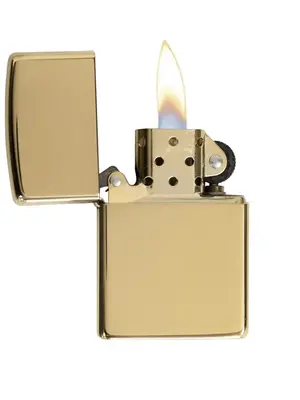 Zippo Zippo Lighter - High Polish Brass