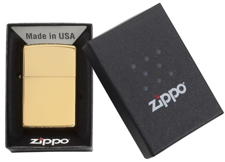 Zippo Zippo Lighter - High Polish Brass