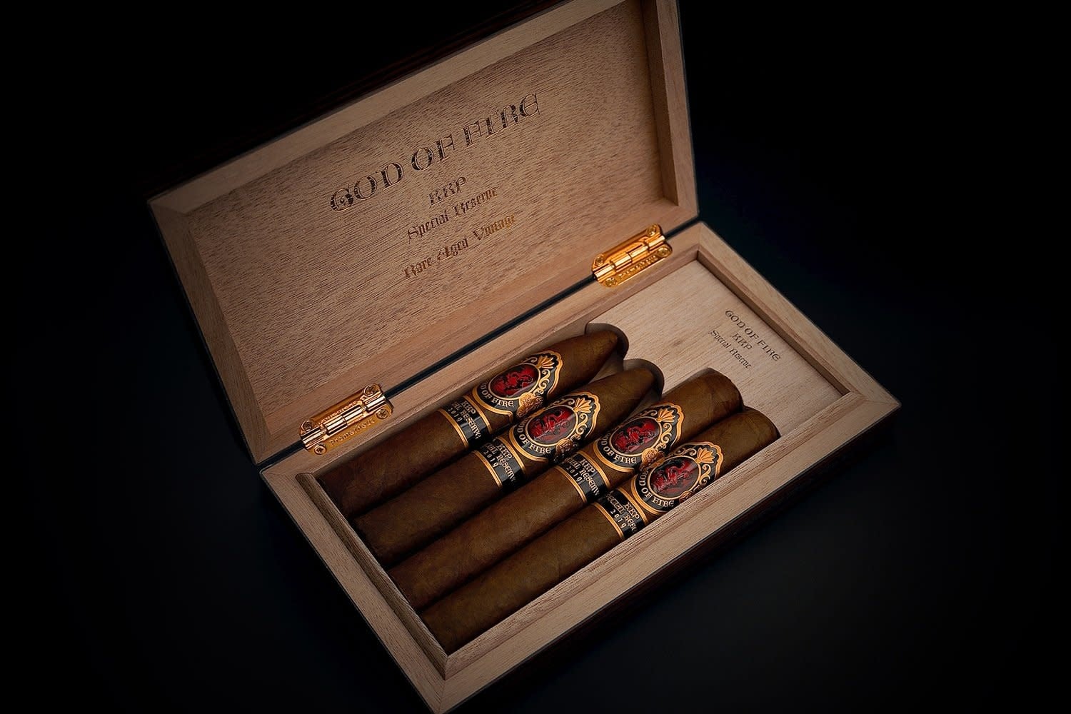 God of Fire KKP Special Reserve cigar box