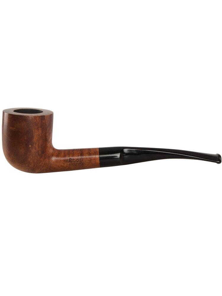 Capri Pipes Capri Gozzo Pipe - Brown Smooth (Shape 54)