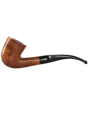 Capri Pipes Capri Gozzo Pipe - Brown Smooth (Shape 47)