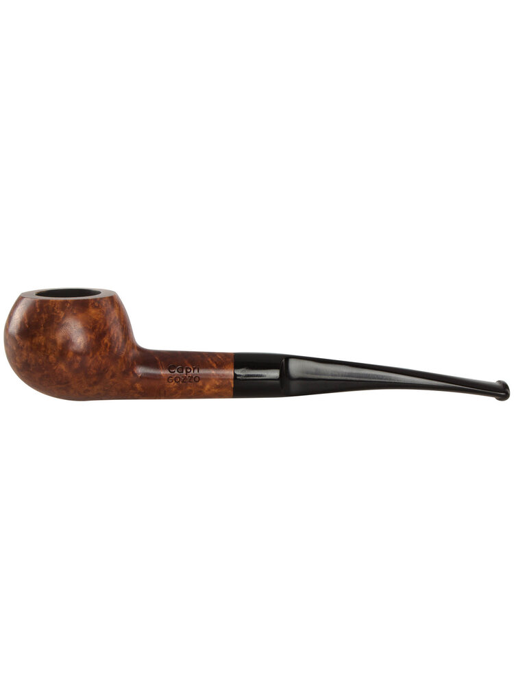 Capri Pipes Capri Gozzo Pipe - Brown Smooth (Shape 29)