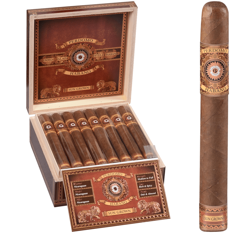 Perdomo Habano Perdomo Habano Sungrown Churchill - Box 24