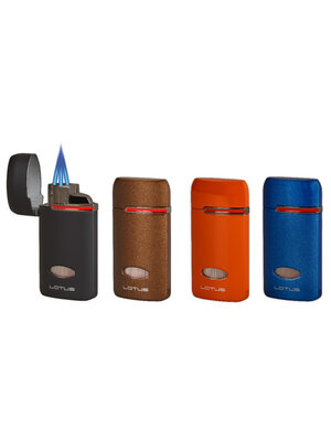 Lotus Lotus Matrix Triple Torch Lighter - Orange