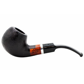 Molina Pipes Molina Pipe Barasso Sandblast (9mm) Black and Brown (11H)