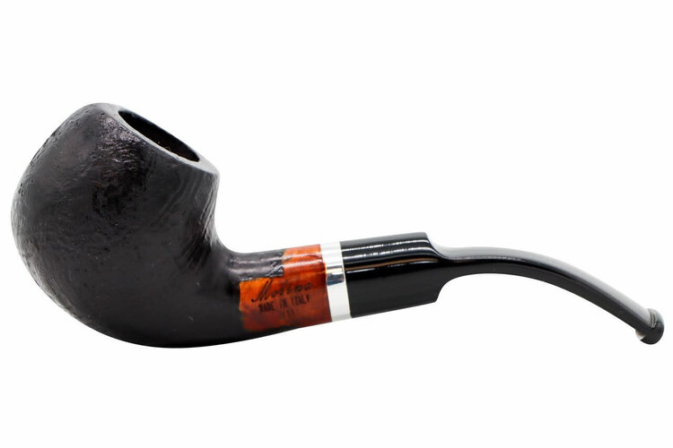 Molina Pipes Molina Pipe Barasso Sandblast (9mm) Black and Brown (11H)