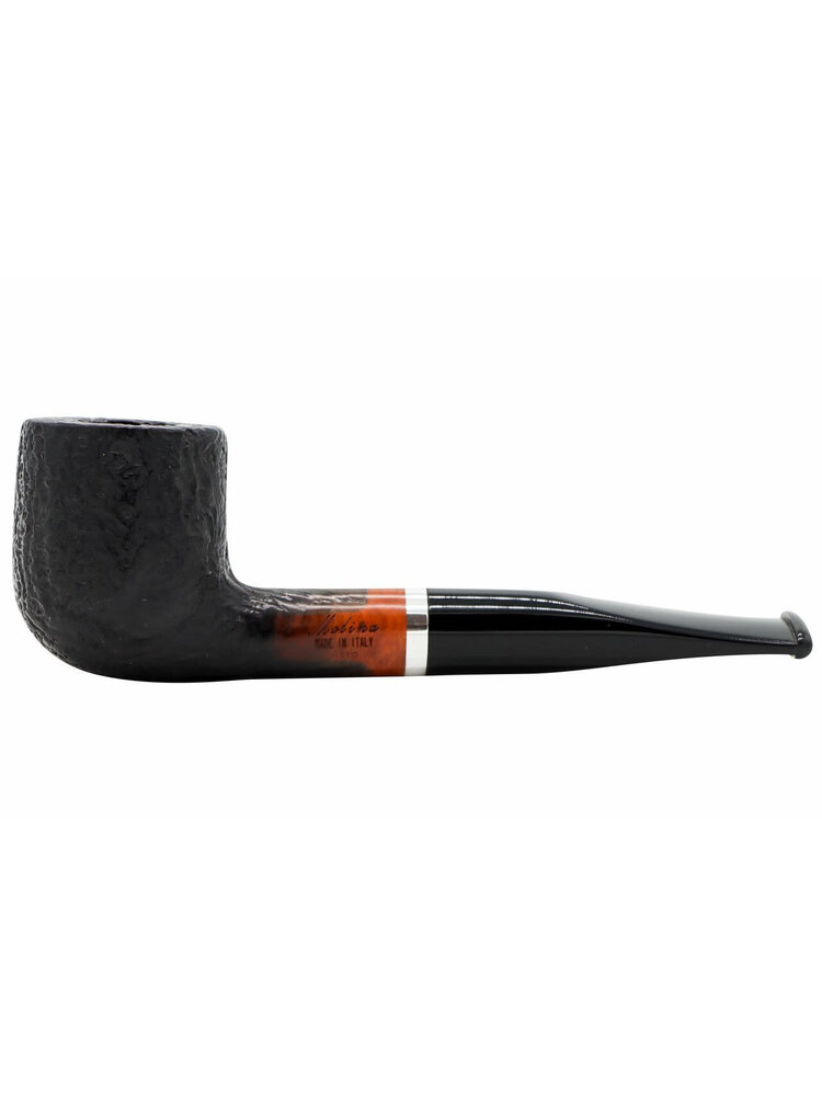 Molina Pipes Molina Pipe Barasso Sandblast (9mm) Black and Brown 110