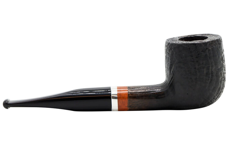 Molina Pipes Molina Pipe Barasso Sandblast (9mm) Black and Brown 110
