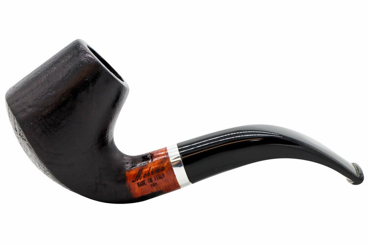 Molina Pipes Molina Pipe Barasso Sandblast (9mm) Black and Brown 101