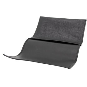 Brigham Pipes Brigham Tobacco Pouch - Black Leather