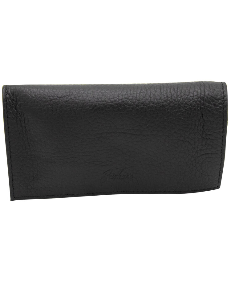 Brigham Pipes Brigham Tobacco Pouch - Black Leather