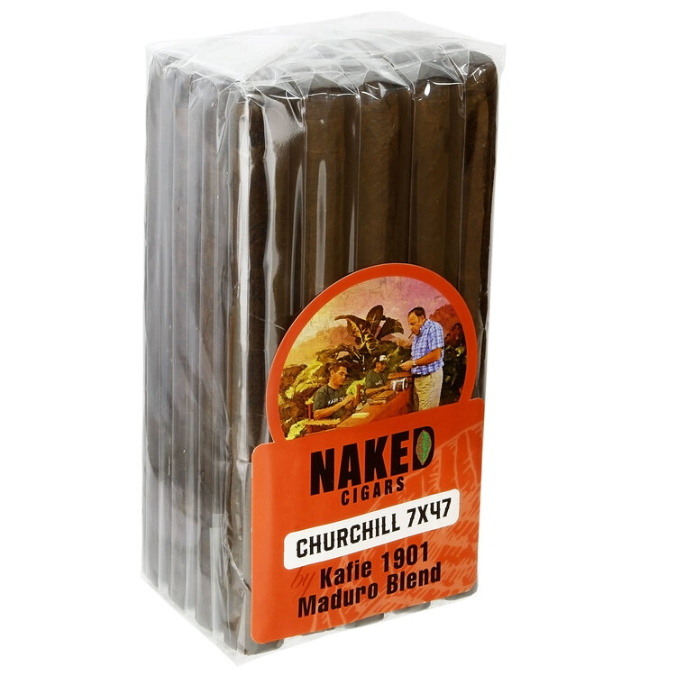 Kafie 1901 Naked Cigars by Kafie 1901 Churchill - Maduro - Bdl 20