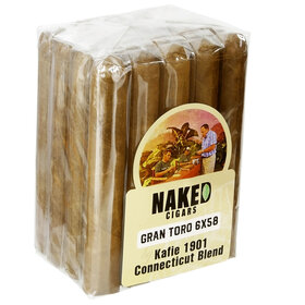 Kafie 1901 Naked Cigars by Kafie 1901 Gran Toro - Connecticut - Bdl 20